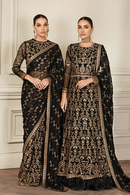 Zarif | Mehroz Formals | Black Ruby - House Of Anaya