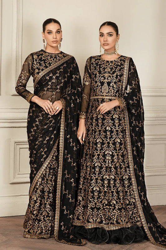 Zarif | Mehroz Formals | Black Ruby - House Of Anaya