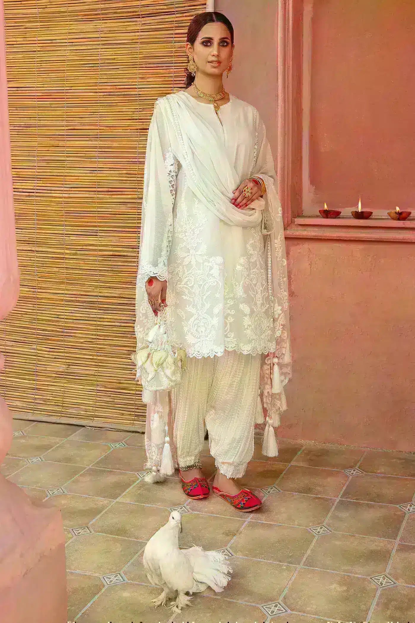 Nilofer Shahid | Nur e Subh Formals | Motiya - House Of Anaya
