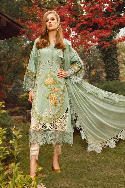 Maria B | Luxury Lawn | D-2302-B - House Of Anaya