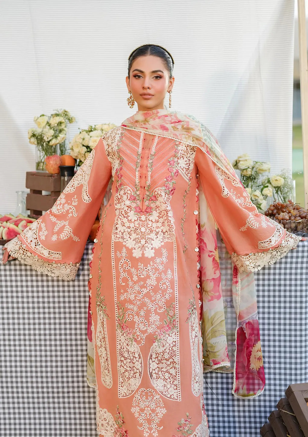 Elaf Premium | Luxury Lawn 25 | ELH-5A AUTUMN DREAM