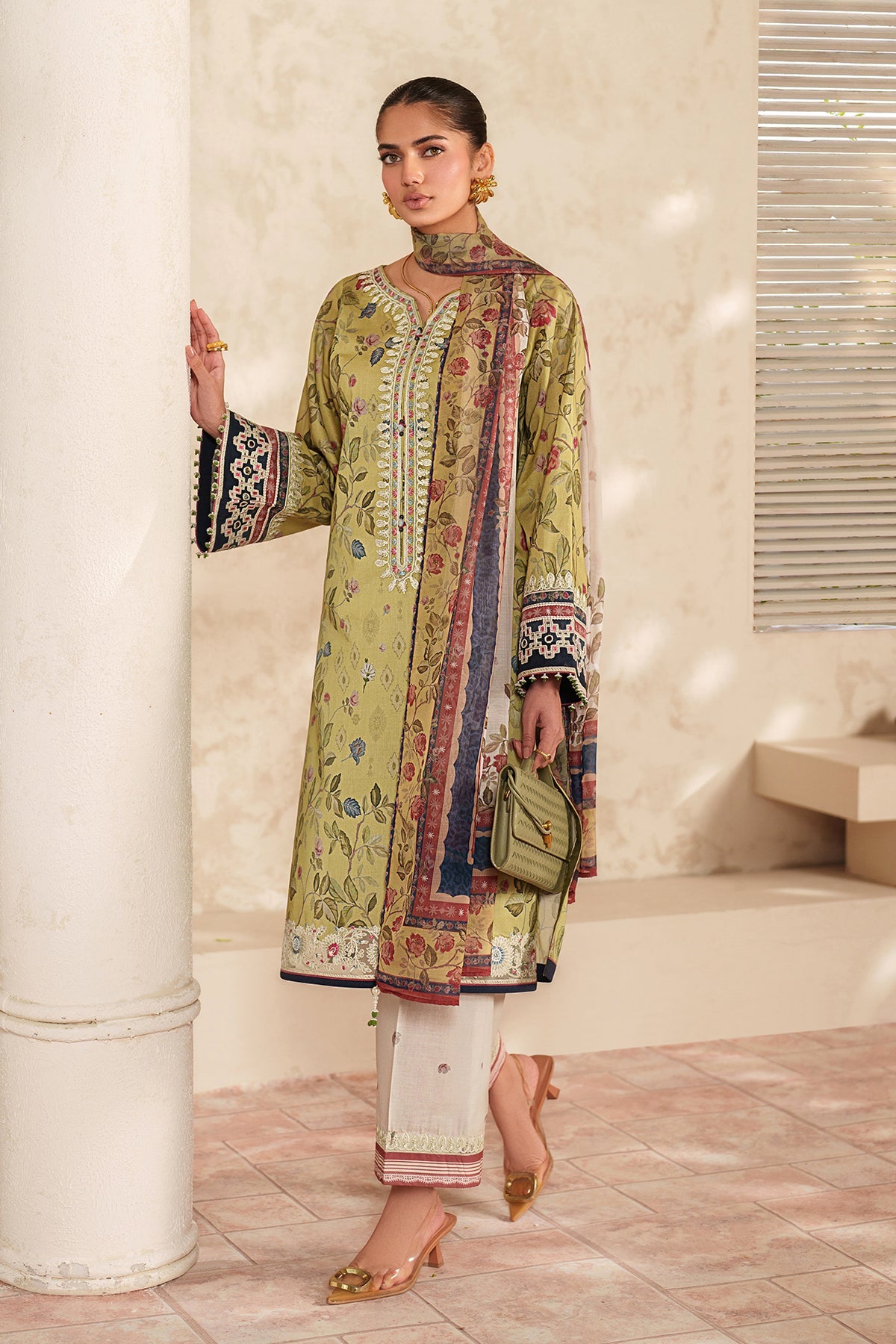 Baroque | Embroidered Lawn | SF-4414