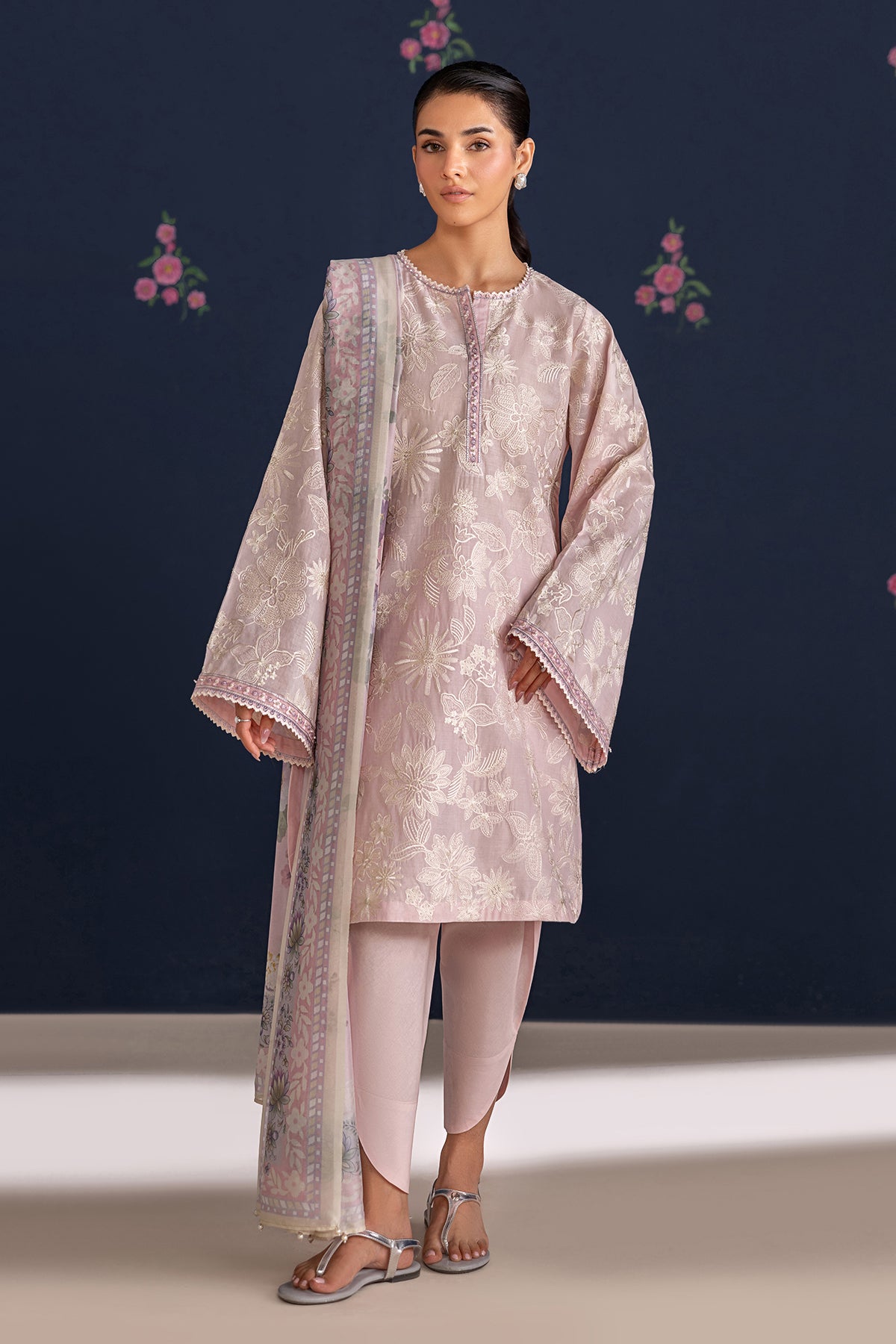 Baroque | Embroidered Lawn | SF-4468