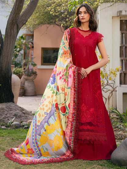 Bin Ilyas | Hazel Printed Lawn 25 | 2071 - B