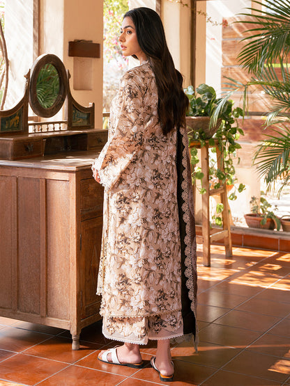 Bin Ilyas | Hazel Printed Lawn 25 | 2075 - B