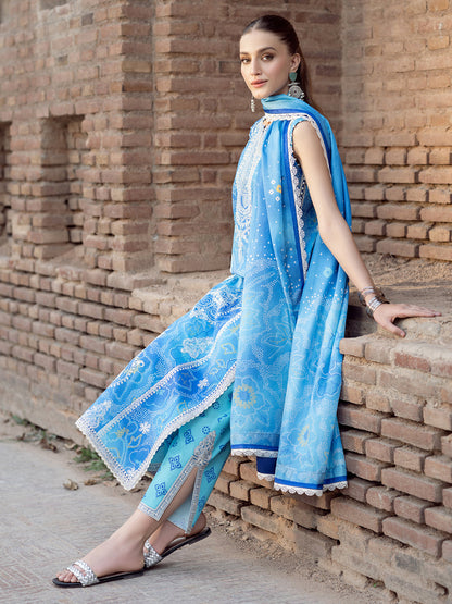 Bin Ilyas | Naqsh Naaz Luxury Lawn 25 | 2084 - B