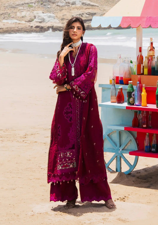 Elaf Premium | Hai Kuch Festive Lawn 24 | EHK-01B Gulzar - House Of Anaya