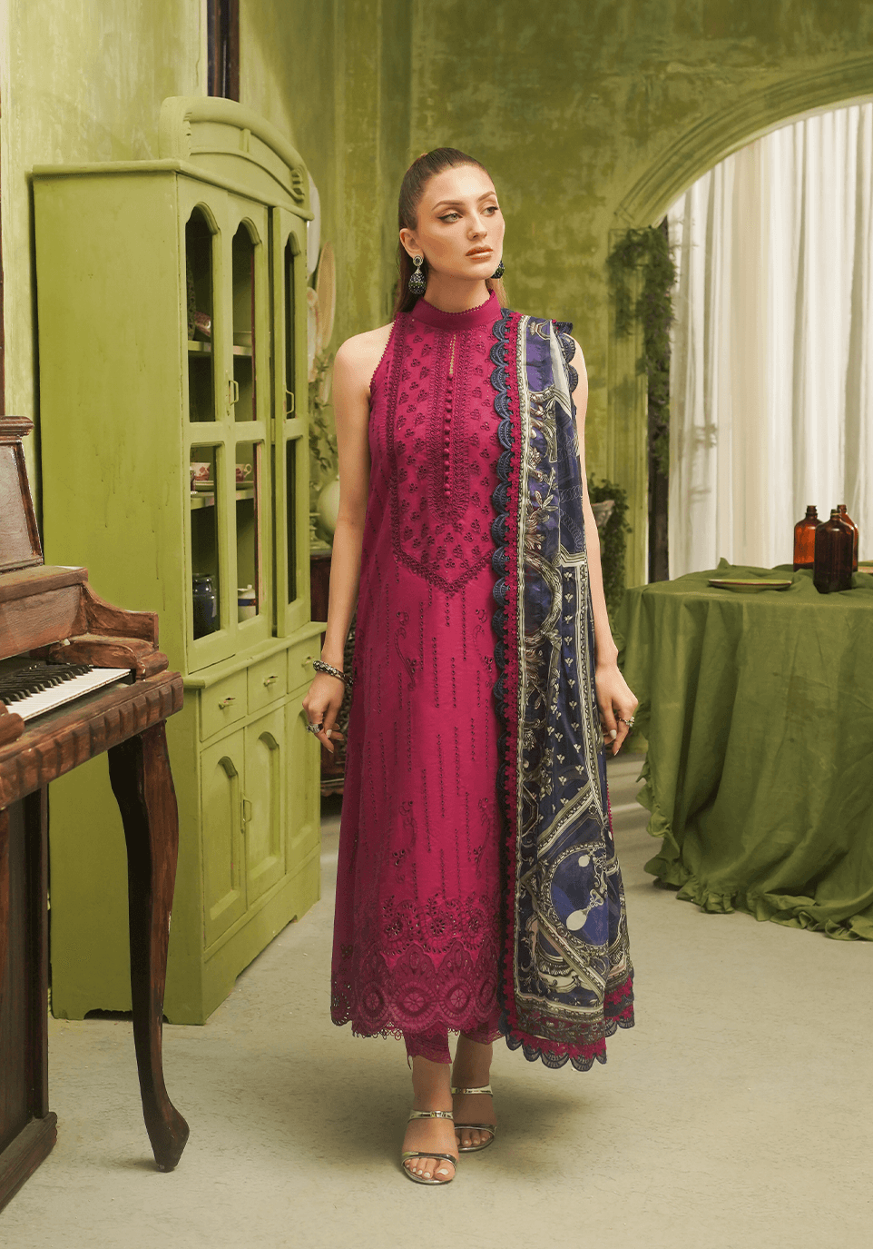 Zarqash | Tresor Luxury Lawn 24 | ZQT 0012 ROSA