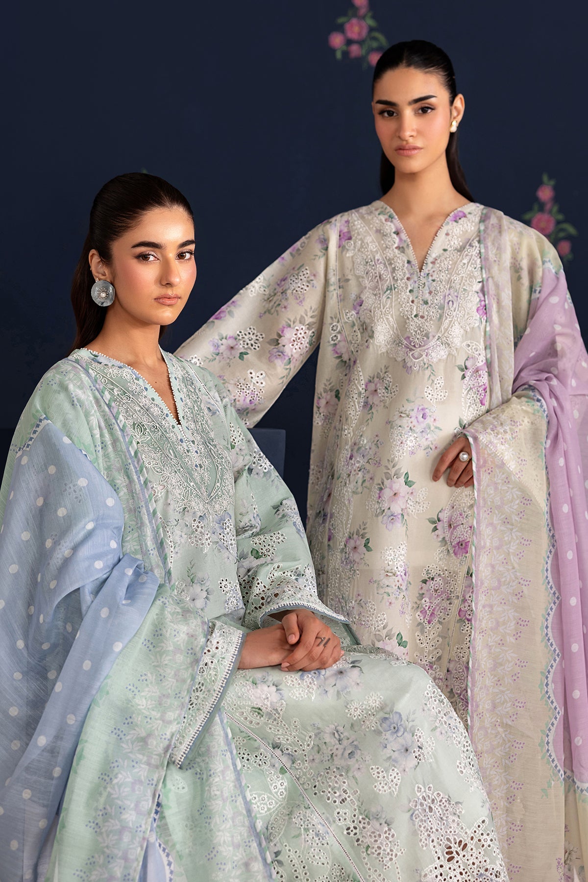 Baroque | Embroidered Lawn | SF-4469
