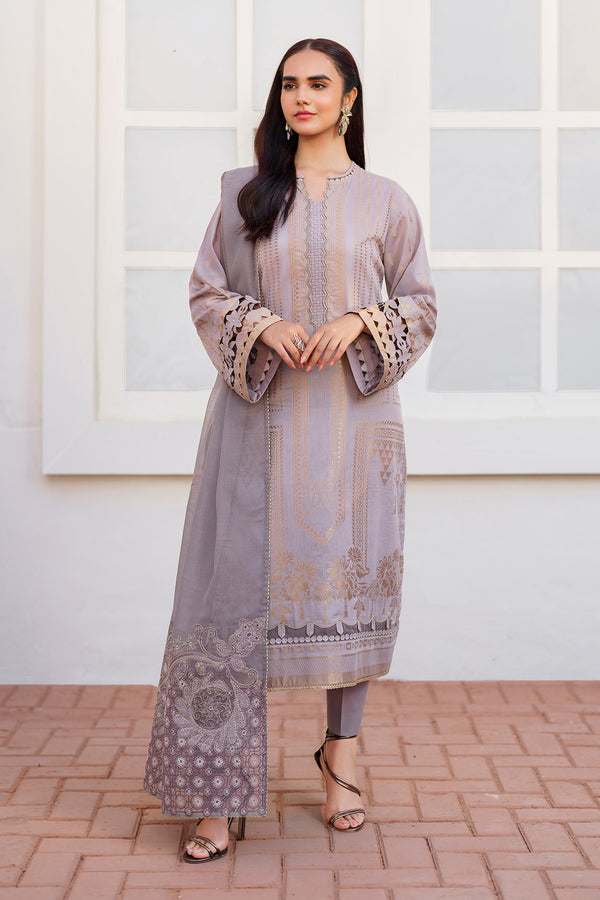 Baroque | Luxury Pret 24 | LAWN UF-643 - House Of Anaya