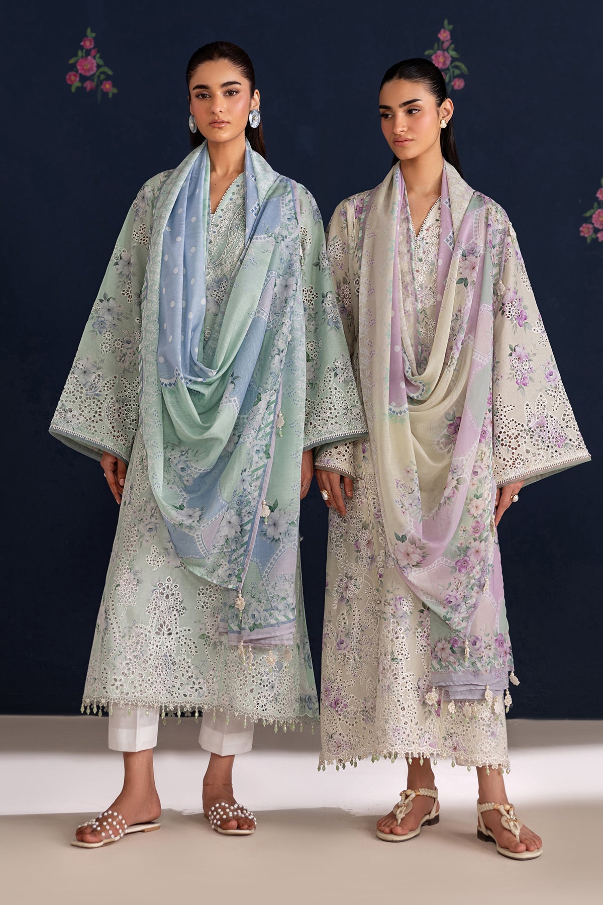 Baroque | Embroidered Lawn | SF-4470