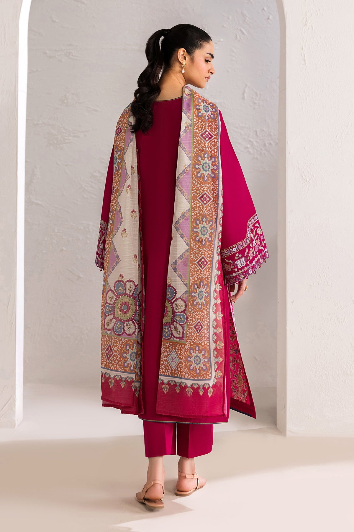 Baroque | Embroidered Lawn | SF-4449