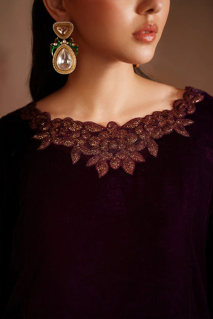 IZNIK | Raagni Velvet Formals | IV-57 Embroidered Velvet