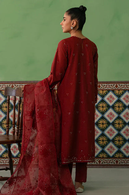 Cross Stitch | Mahiri Embroidered Collection | ROSE FLORINE - House Of Anaya