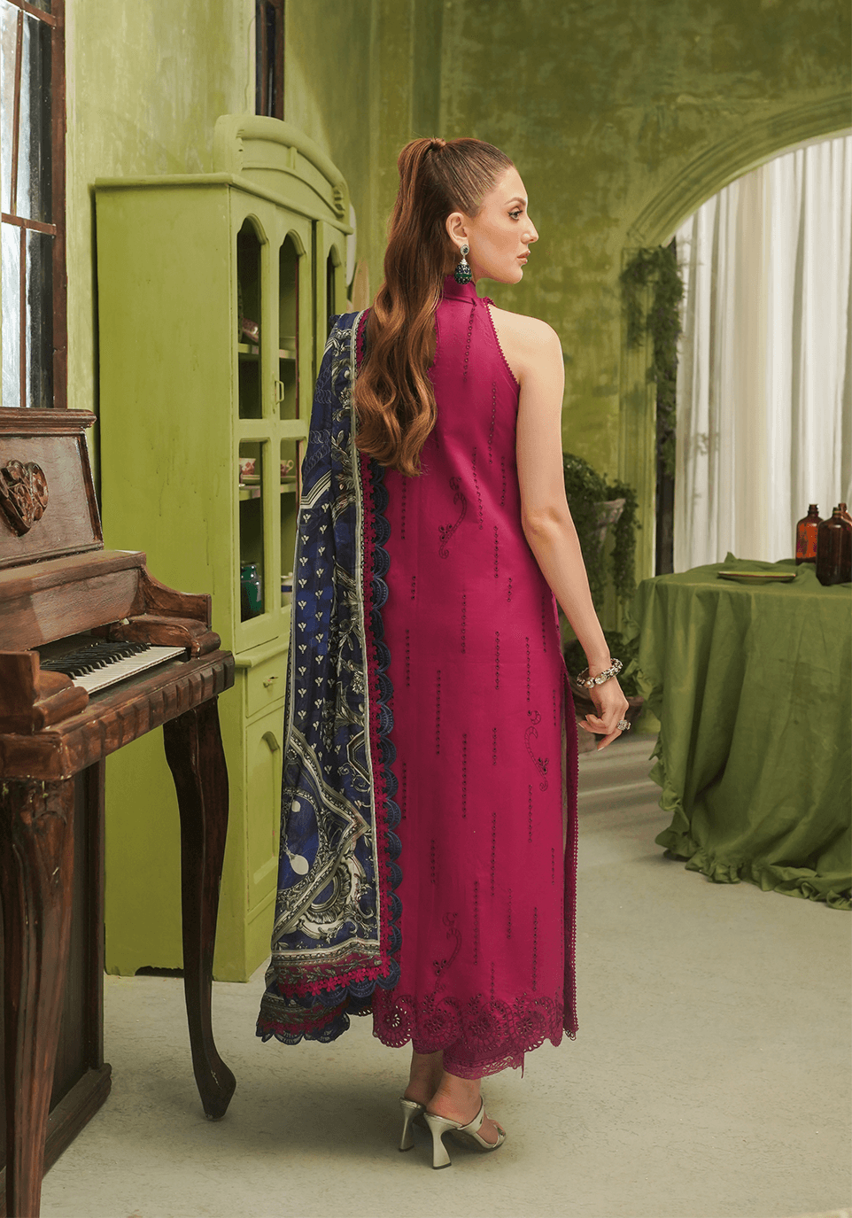 Zarqash | Tresor Luxury Lawn 24 | ZQT 0012 ROSA