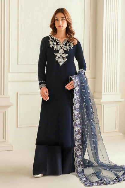 Baroque | EMBROIDERED VELVET PR-1015 - House Of Anaya