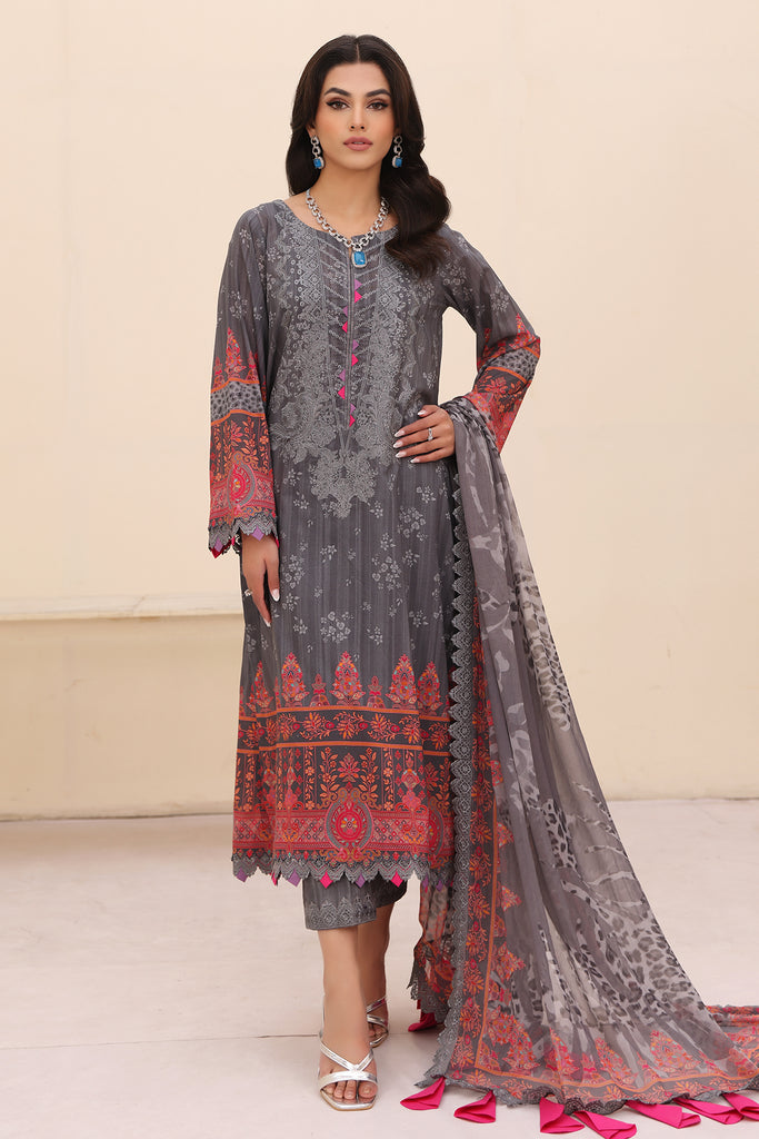 Charizma | Naranji Embroidered Lawn 24 | CN4-006 - House of Zarish