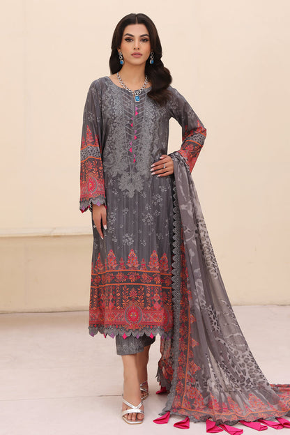 Charizma | Naranji Embroidered Lawn 24 | CN4-006 - House of Zarish