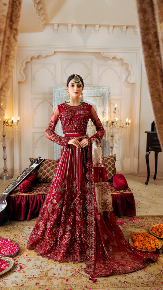 Zebtan | Zircon Wedding Formals | ANARKALI ZQ-09 - House Of Anaya