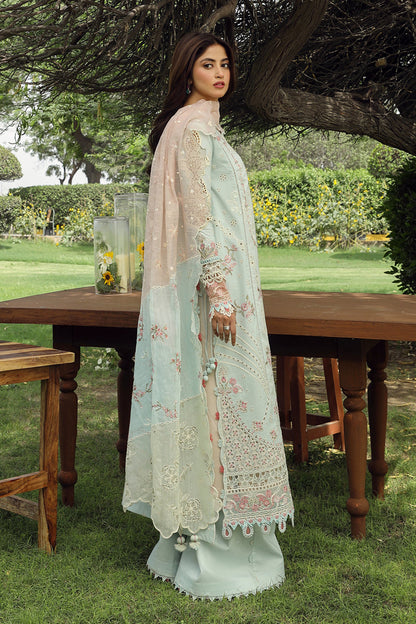 Qalamkar | Festive Lawn 2024 | PS-01 ALIZAY - House Of Anaya