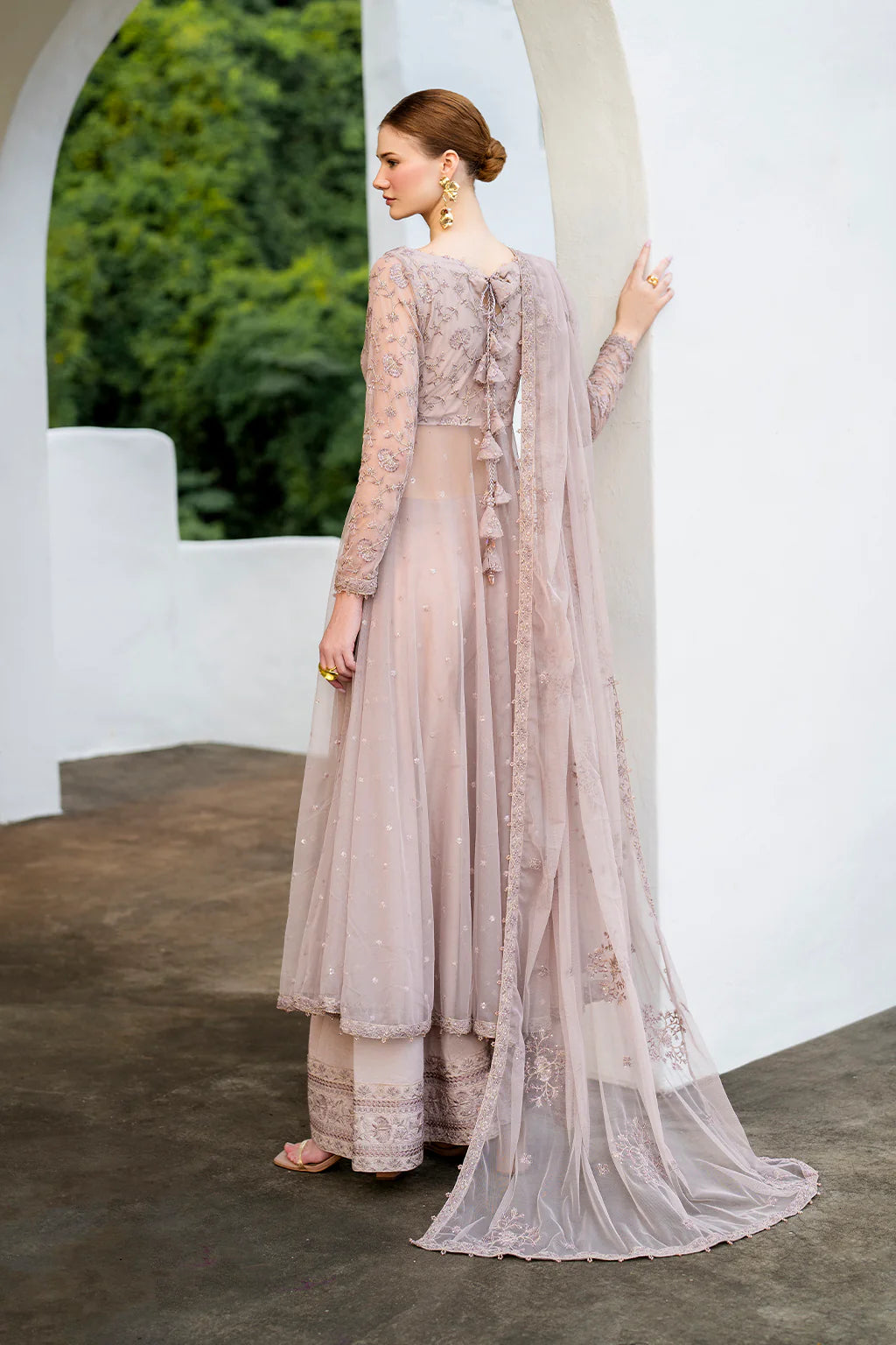 Iznik | Chinon Chiffon | CC-71 Embroidered Net