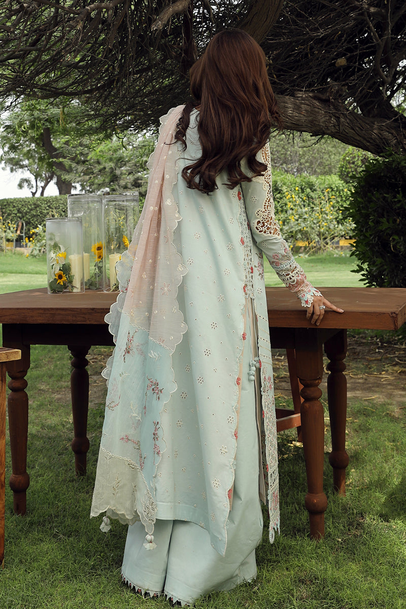 Qalamkar | Festive Lawn 2024 | PS-01 ALIZAY - House Of Anaya