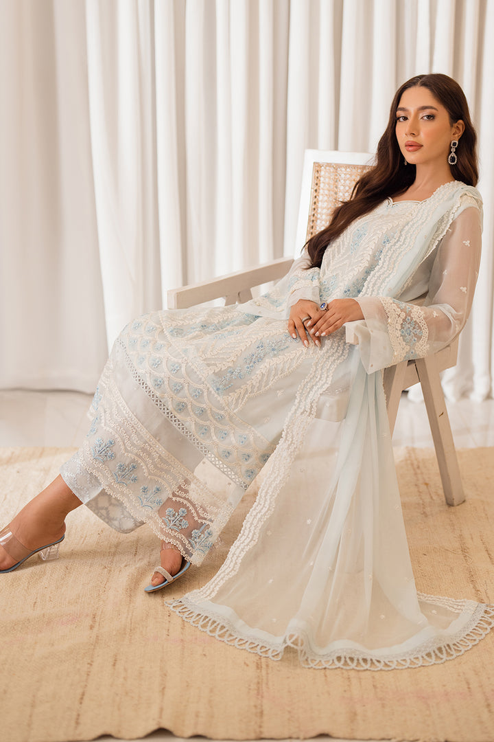 Azure | Ensembles Embroidered Formals | Ocean Whisper - House Of Anaya