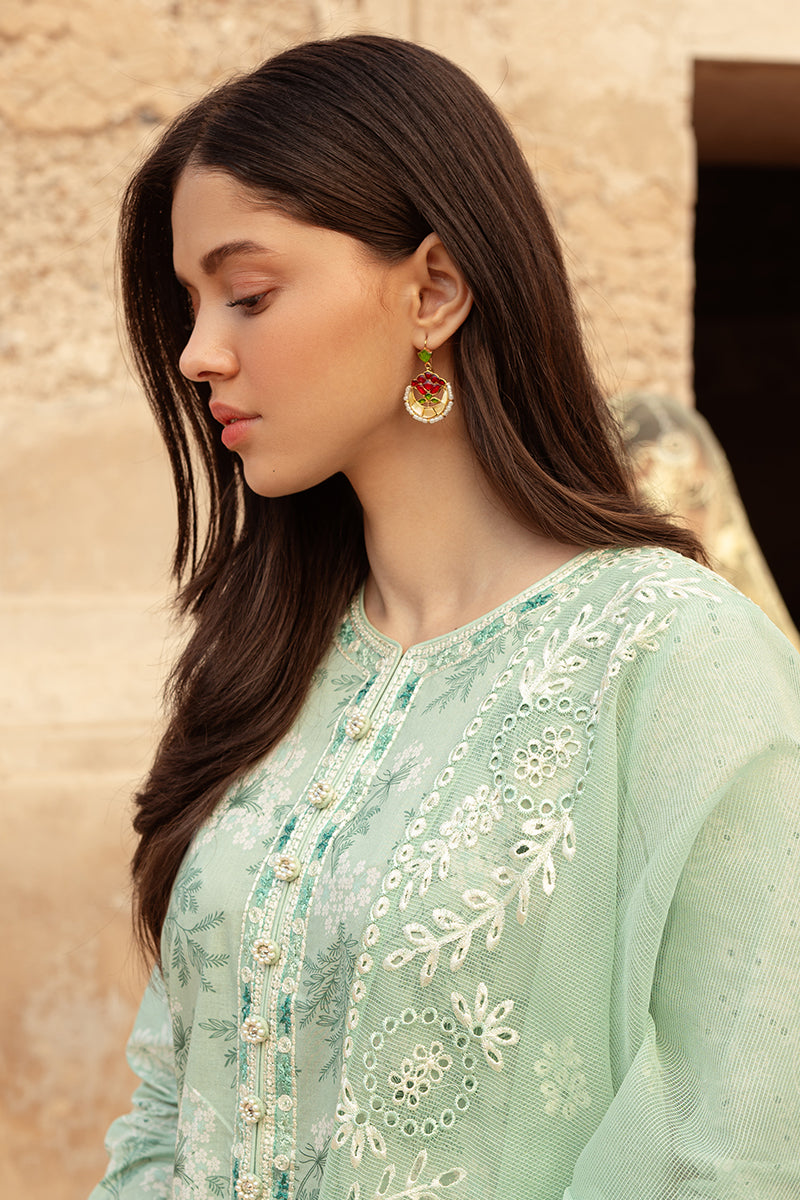 Cross Stitch | Premium Lawn 24 | ICE LILY - House Of Anaya