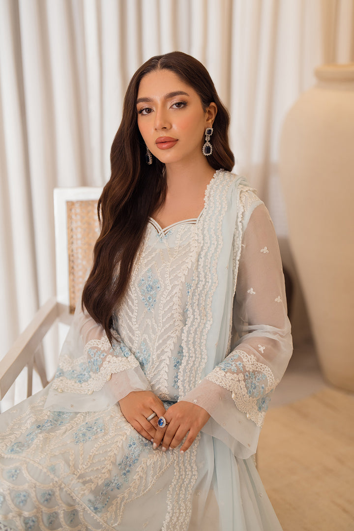 Azure | Ensembles Embroidered Formals | Ocean Whisper - House Of Anaya