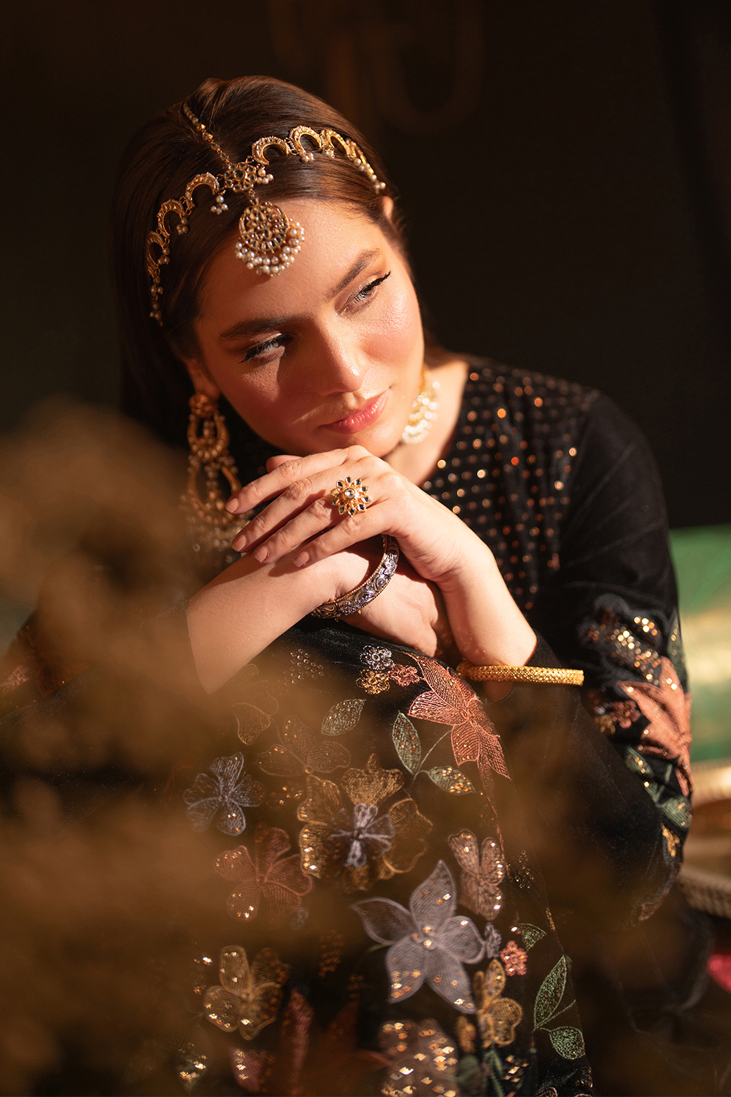 Iznik | Velvet 25 | IV-52 Embroidered Velvet