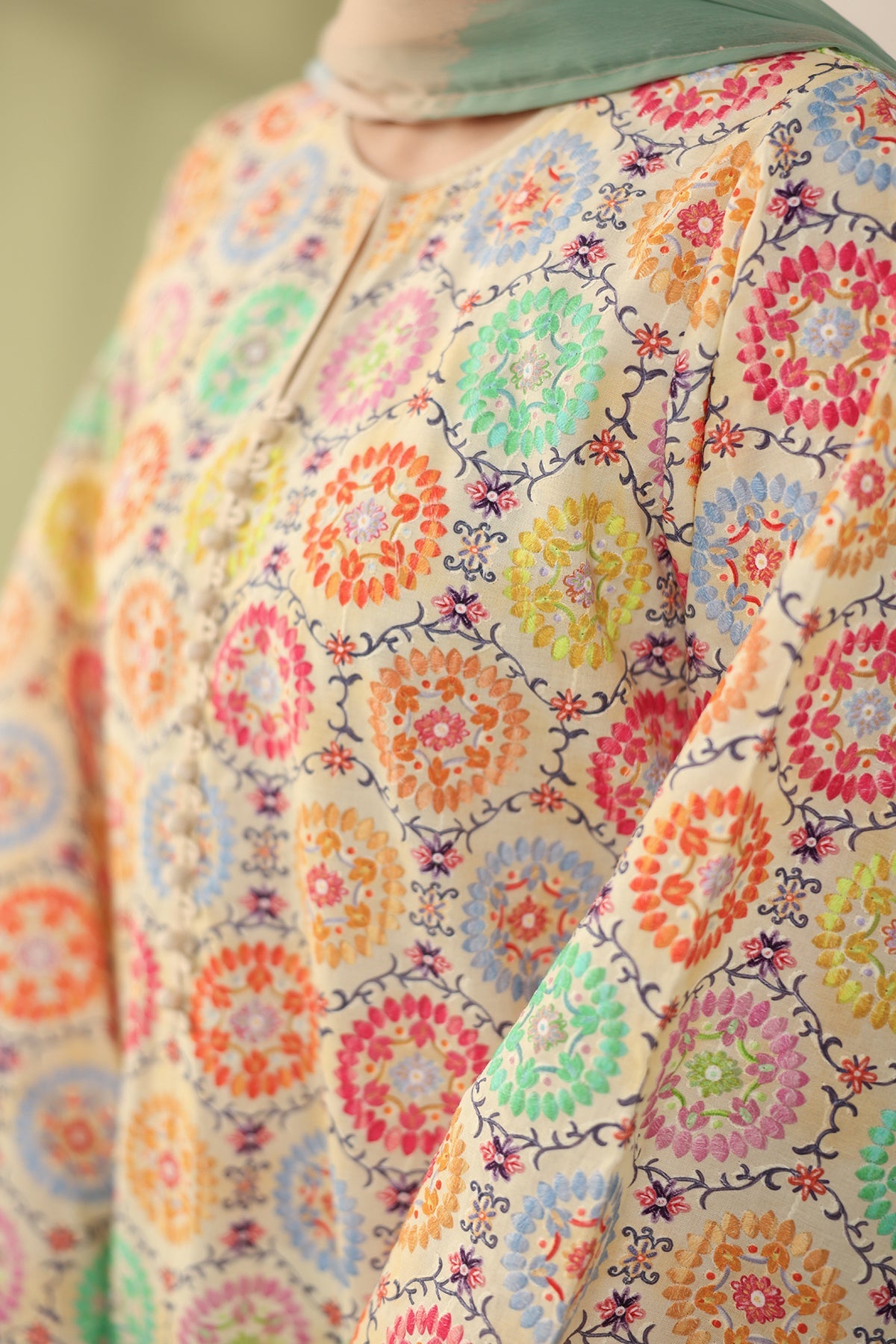 Baroque | Embroidered Lawn | SF-4178