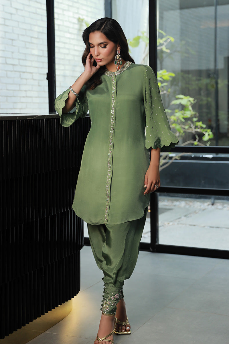 Wardha Saleem | Luxury Pret Traditional Wear | RAYA (2PC) - House Of Anaya