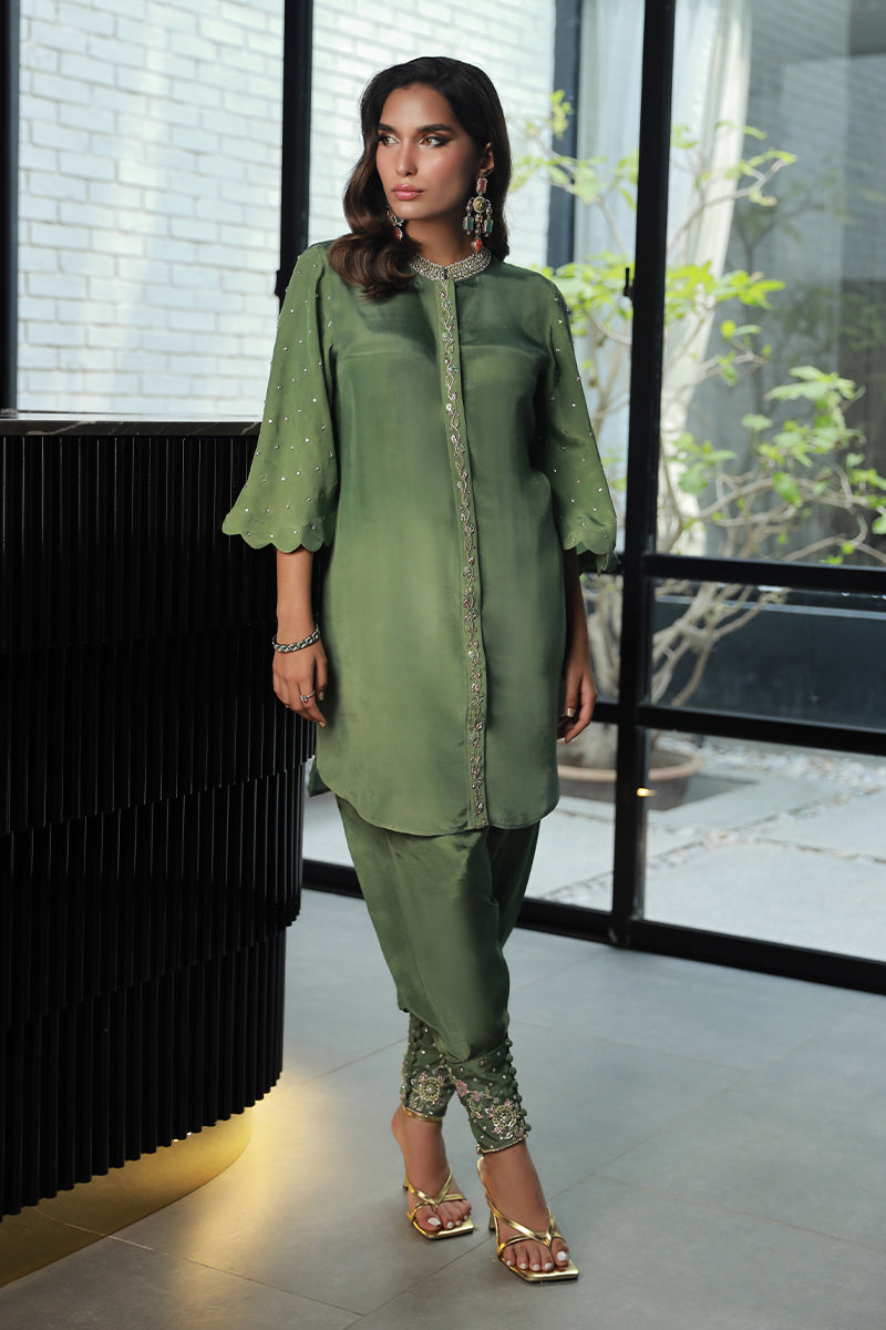 Wardha Saleem | Luxury Pret Traditional Wear | RAYA (2PC) - House Of Anaya