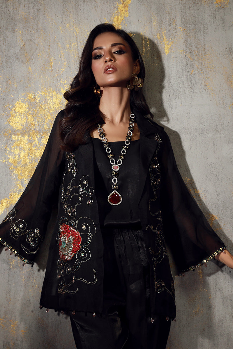 Wardha Saleem | Luxury Pret Fusion Wear | ZAINA - House Of Anaya