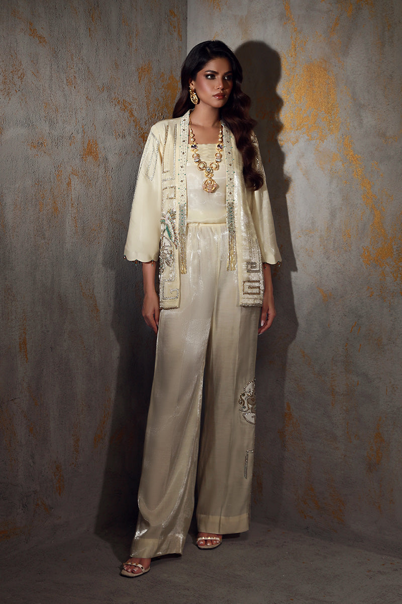 Wardha Saleem | Luxury Pret Fusion Wear | NOEL - House Of Anaya