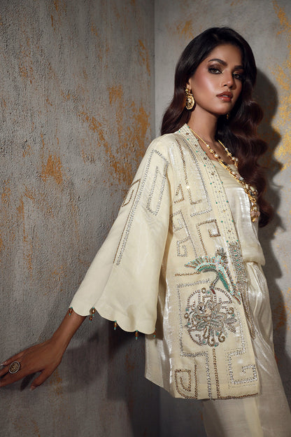 Wardha Saleem | Luxury Pret Fusion Wear | NOEL - House Of Anaya