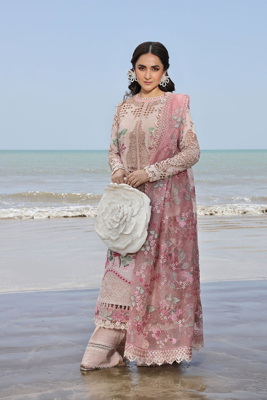 Maryam Hussain | Luxury Lawn 24 | MAYA - House Of Anaya