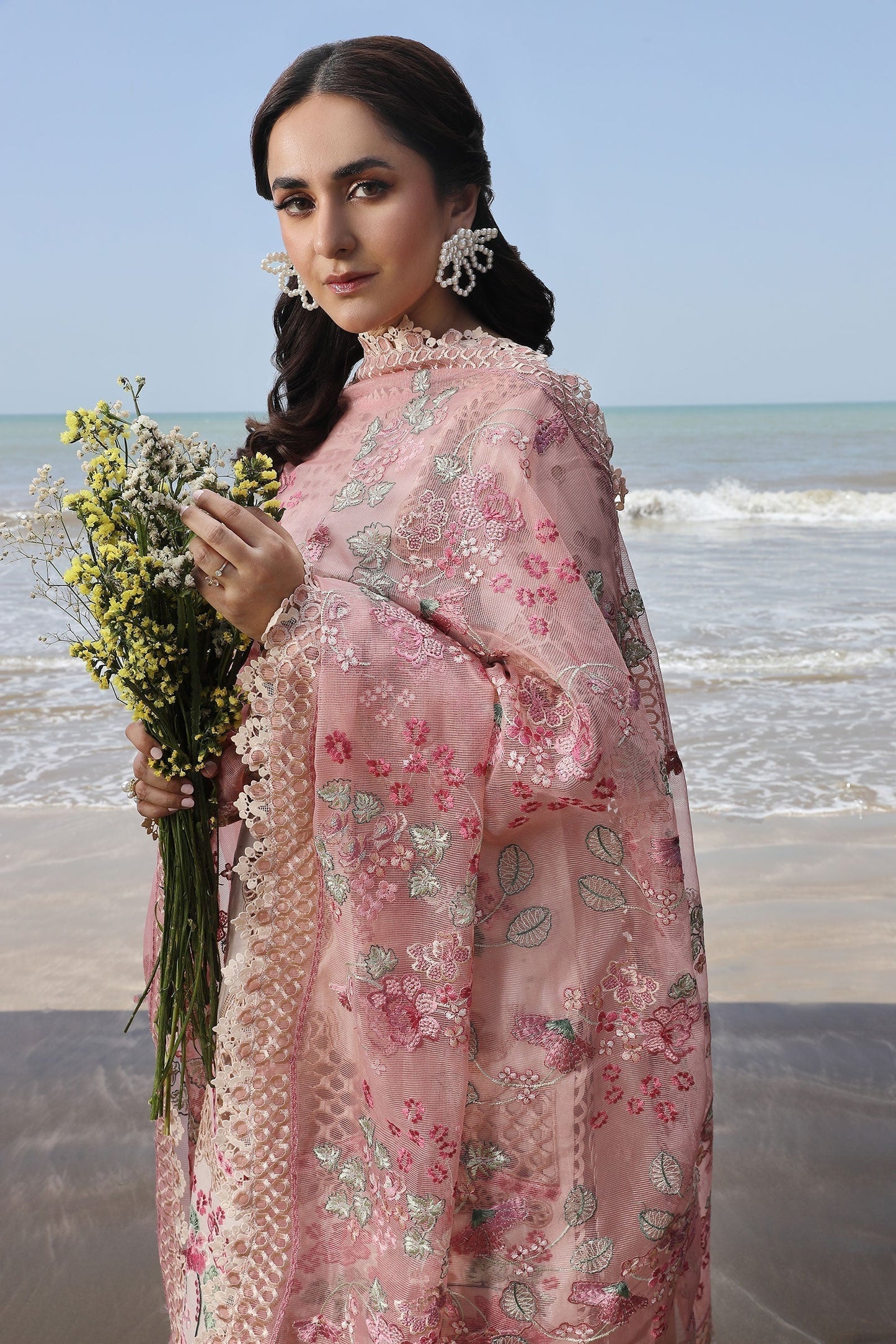 Maryam Hussain | Luxury Lawn 24 | MAYA - House Of Anaya