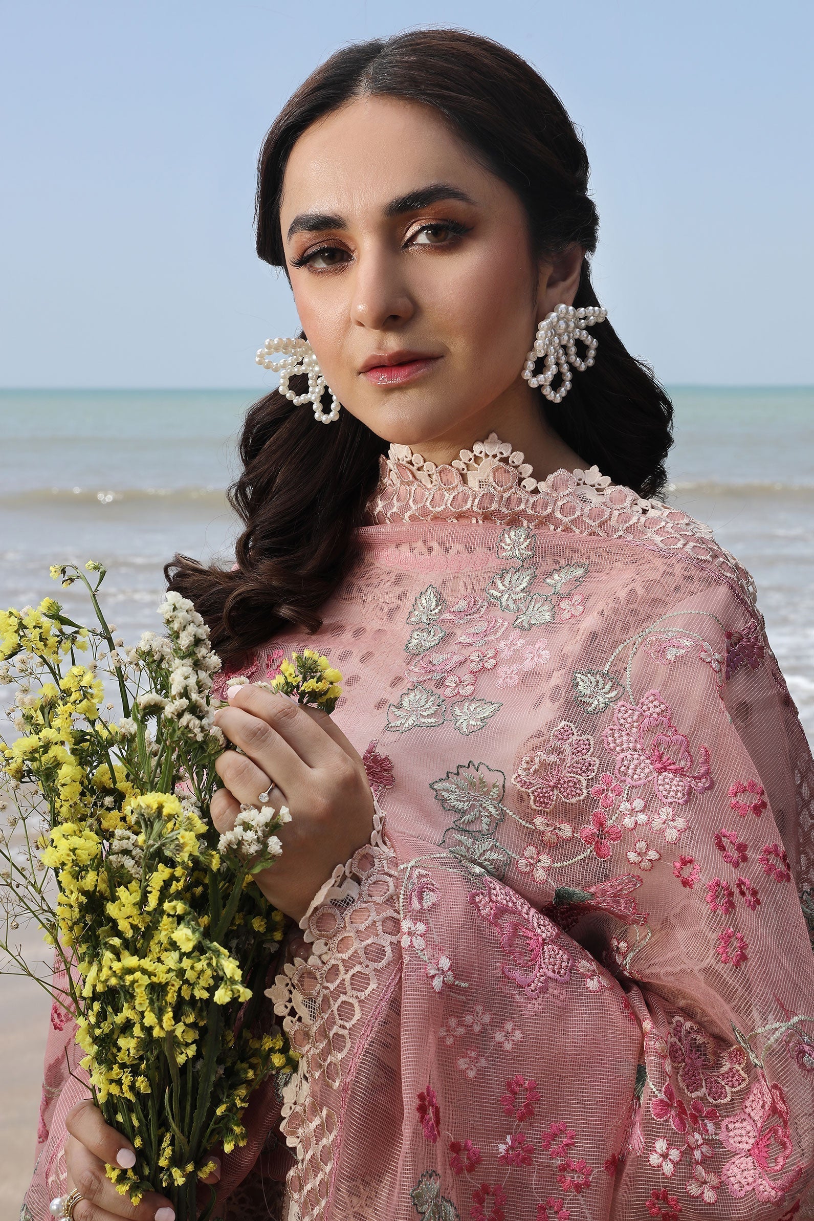 Maryam Hussain | Luxury Lawn 24 | MAYA - House Of Anaya