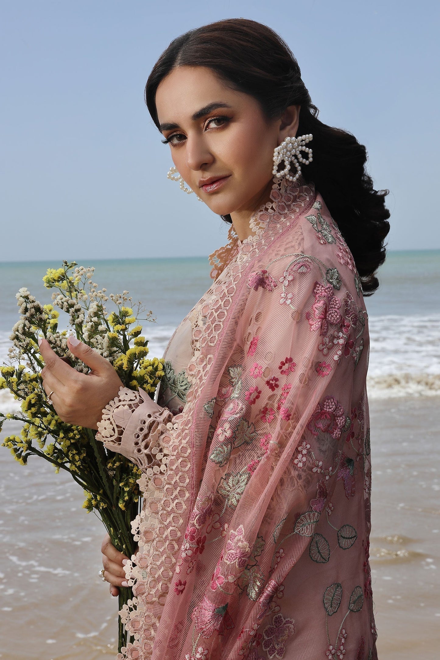 Maryam Hussain | Luxury Lawn 24 | MAYA - House Of Anaya