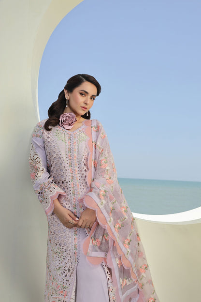 Maryam Hussain | Luxury Lawn 24 | FEROZ - House Of Anaya