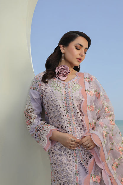 Maryam Hussain | Luxury Lawn 24 | FEROZ - House Of Anaya