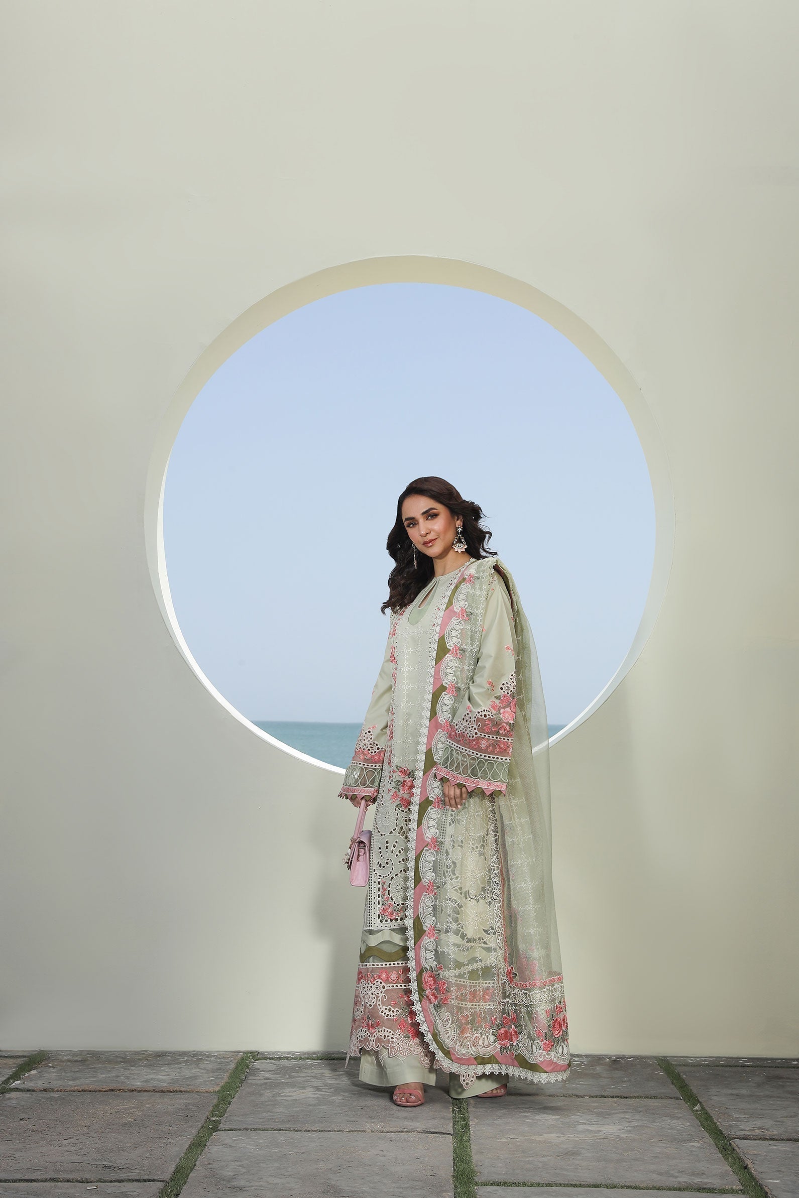 Maryam Hussain | Luxury Lawn 24 | HAVANA - House Of Anaya