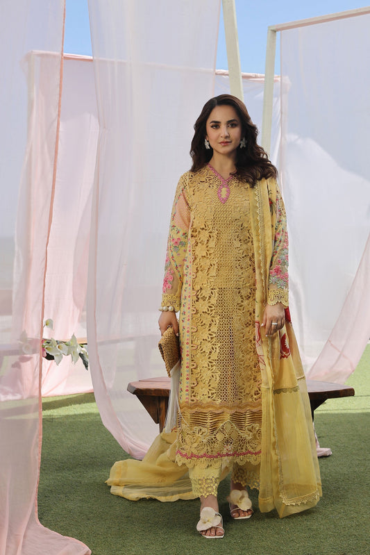 Maryam Hussain | Luxury Lawn 24 | TROPICA - House Of Anaya