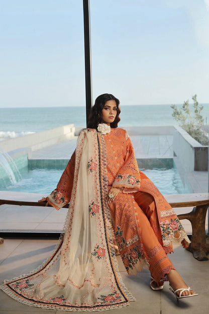 Maryam Hussain | Luxury Lawn 24 | XURI - House Of Anaya