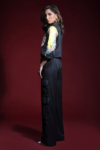 Wardha Saleem | Luxury Pret Fusion Wear | ONYX CORD-SET (2PC) - House Of Anaya