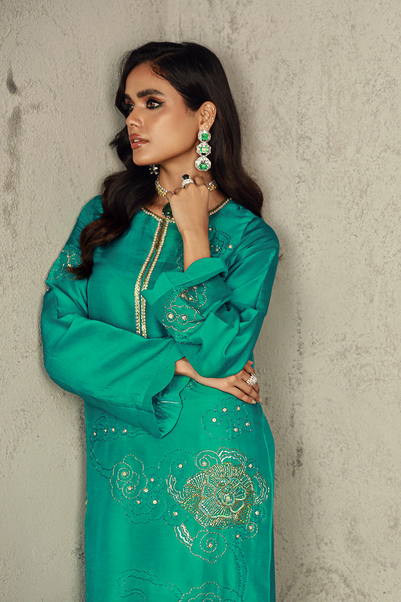 Wardha Saleem | Luxury Pret Traditional Wear | ZAHA - House Of Anaya
