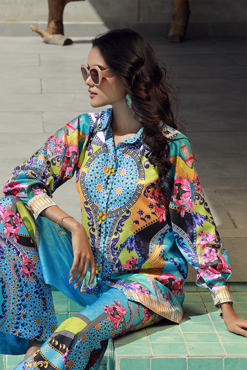Wardha Saleem | Luxury Pret Fusion Wear | VERA (2PC) - House Of Anaya