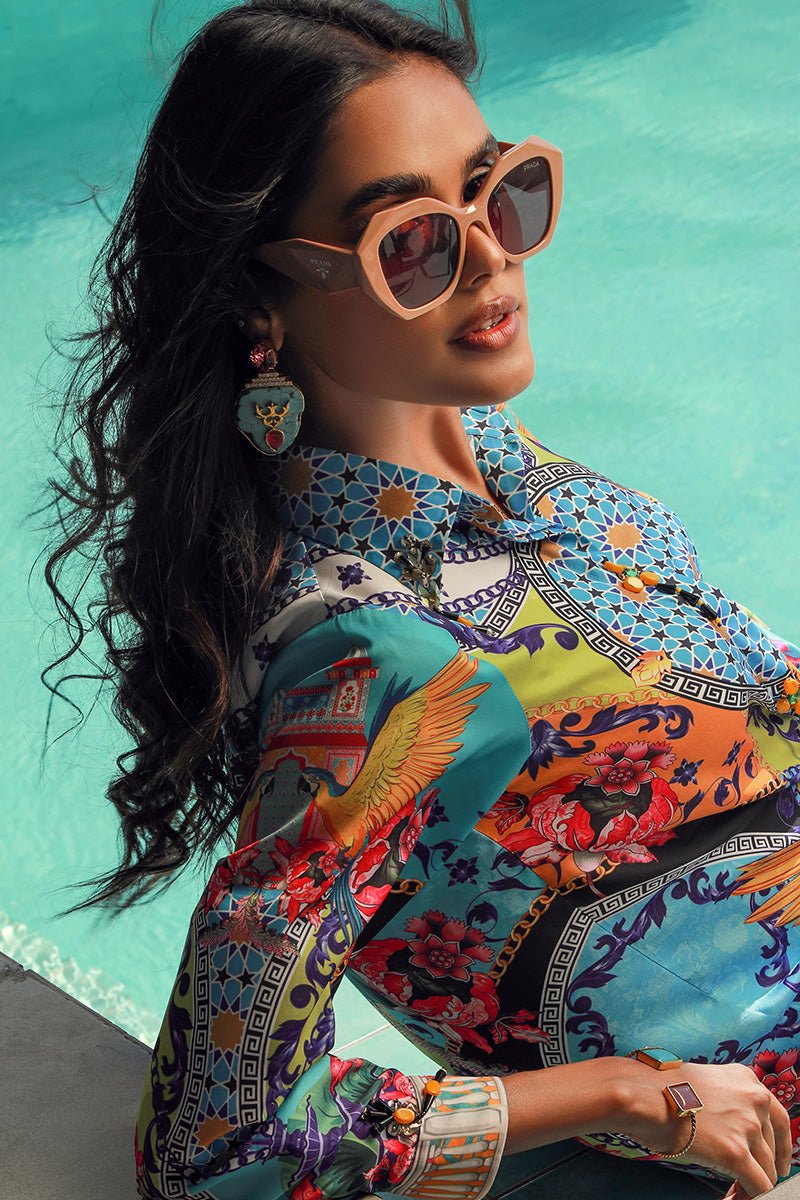 Wardha Saleem | Luxury Pret Fusion Wear | VERA (2PC) - House Of Anaya