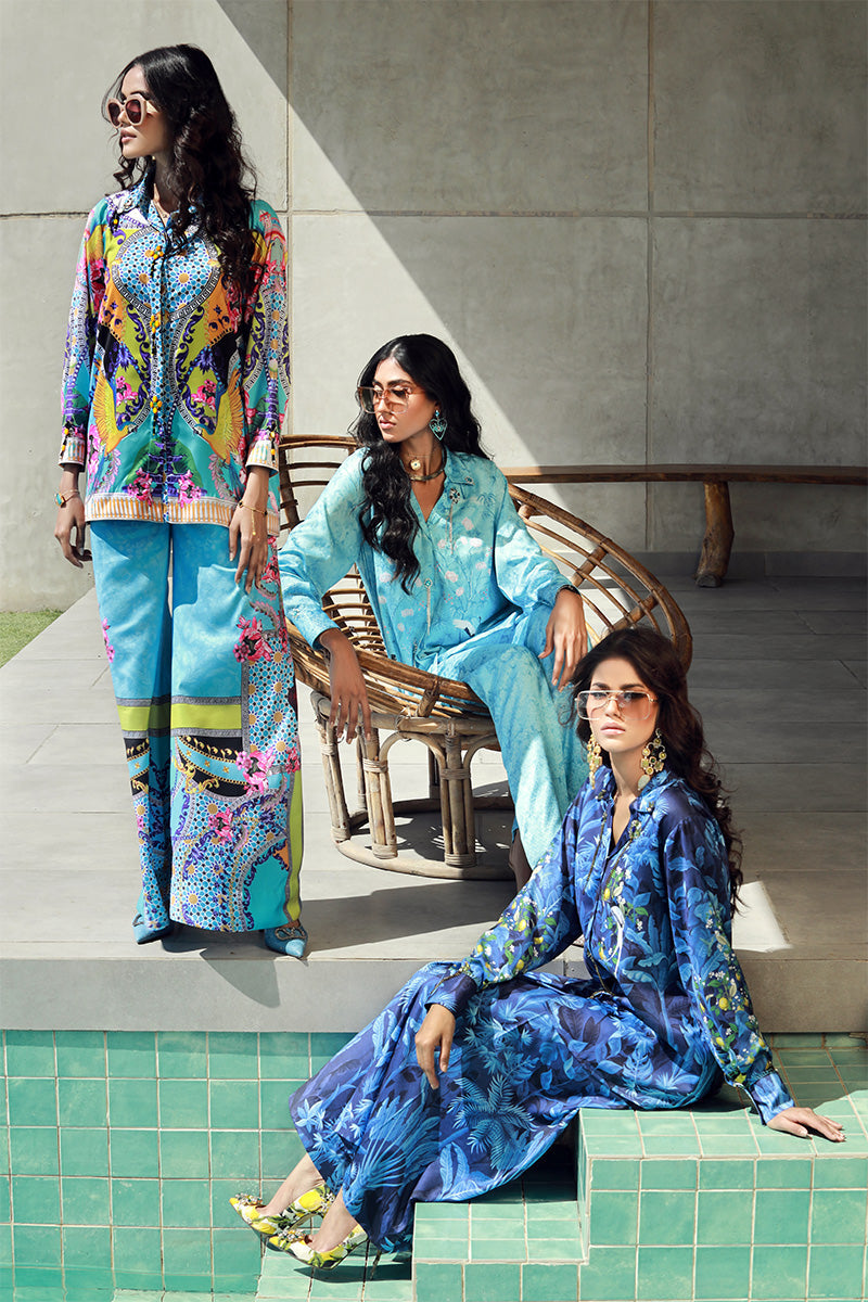 Wardha Saleem | Luxury Pret Fusion Wear | SKYE (2PC) - House Of Anaya